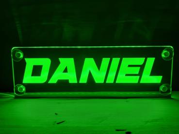 LED Namensschild